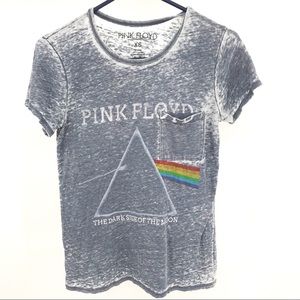 Pink Floyd Dark Side of the Moon Burnout tee XS